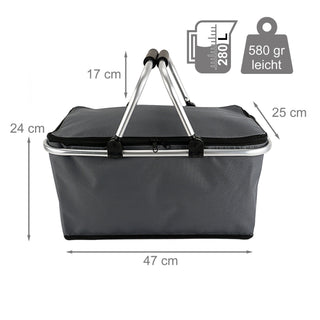 Einkaufskorb FrozenBAG (Kühlfunktion) / FoldingBAG faltbar Farbwahl