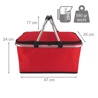 Einkaufskorb FrozenBAG (Kühlfunktion) / FoldingBAG faltbar Farbwahl