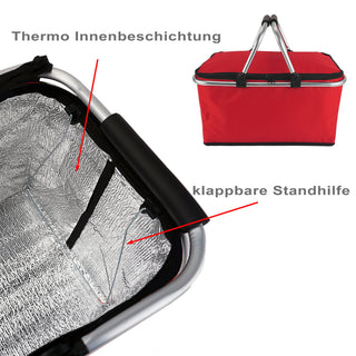Einkaufskorb FrozenBAG (Kühlfunktion) / FoldingBAG faltbar Farbwahl