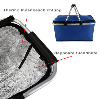 Einkaufskorb FrozenBAG (Kühlfunktion) / FoldingBAG faltbar Farbwahl