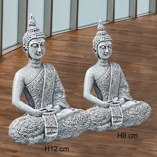 Buddha Sitzend H9 oder H12 cm