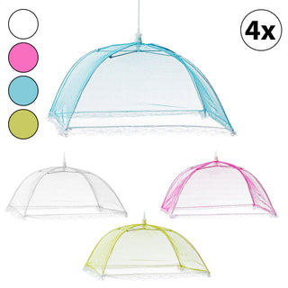 4er Set Speisehaube 36 cm Farbwahl - Garten - Schutz - Outdoor