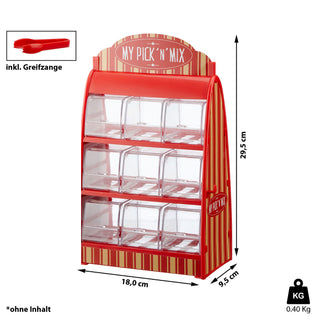 Süßigkeitenspender ca. H25 cm ohne Inhalt