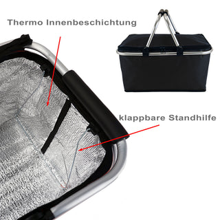Einkaufskorb FrozenBAG (Kühlfunktion) / FoldingBAG faltbar Farbwahl