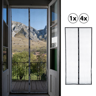 1x/4x Türvorhang Insektenschutz mit Magnet 100 x 210 cm Moskitonetz