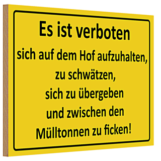 Holzschild Retro 30x20cm Mountain Explorer