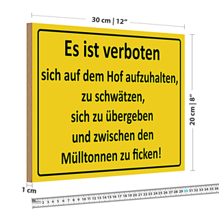 Holzschild Retro 30x20cm Mountain Explorer