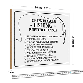 Holzschild Camping 30x20cm Camping Zone Outdoor