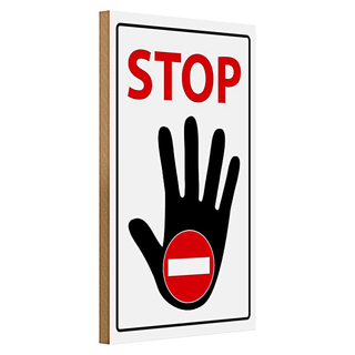 Holzschild Wein 30x20cm Glass of wine? red white