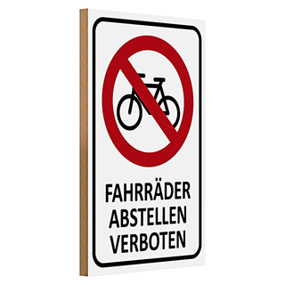 Holzschild Spruch 30x20cm Glück ist kein Ziel Art zu leben