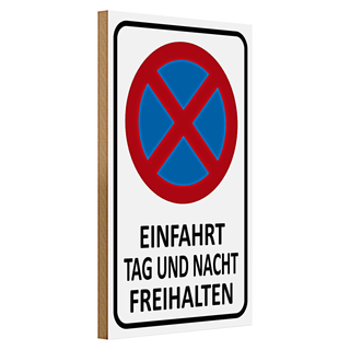 Holzschild Spruch 30x20cm Mann muss tun Frau wird sagen