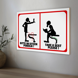 Holzschild Hinweis 30x20cm frische Pfannkuchen Verkauf