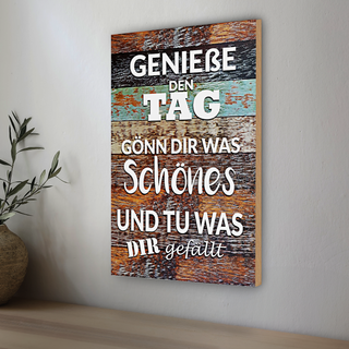 Holzschild Hinweis 30x20cm frisches Wild Wildfleisch