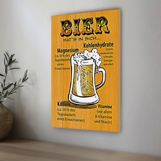 Holzschild Hinweis 30x20cm frische Rhabarber Hofladen