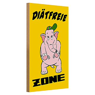 Holzschild Hinweis 30x20cm frische Blumen Verkauf