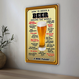 Holzschild Hinweis 30x20cm Wein zu verkaufen