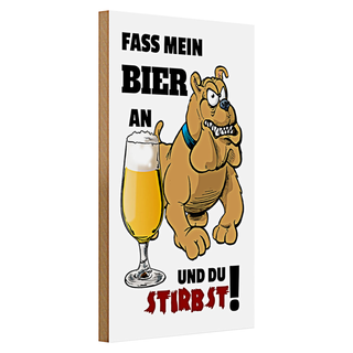 Holzschild Hinweis 30x20cm Fruchtaufstrich Verkauf