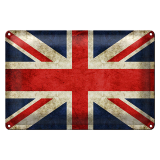Blechschild Flagge 30x20cm United Kingdom Wanddeko