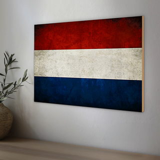 Holzschild Flagge 30x20cm Niederlande Holland Fahne