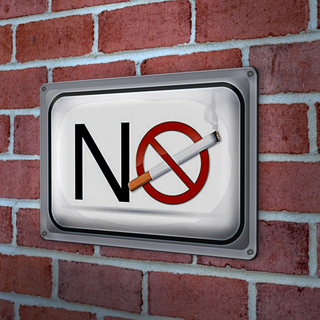 Blechschild Verbot 30x20cm No smoking Rauchverbot Dekoration