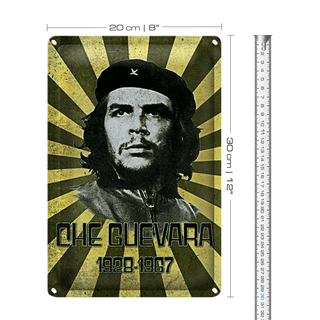 Blechschild Retro 20x30cm Che Guevara 1928-1967 Kuba Cuba