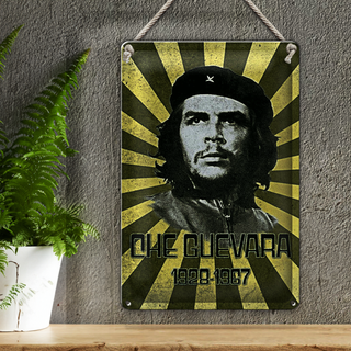 Blechschild Retro 20x30cm Che Guevara 1928-1967 Kuba Cuba
