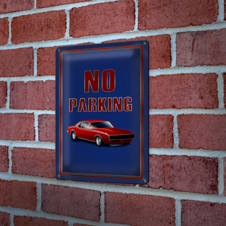 Blechschild Hinweis 20x30cm Auto No Parking