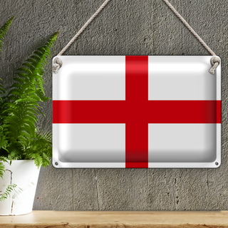 Blechschild Flagge England 30x20cm Flag of England