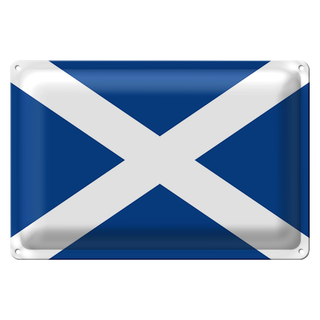 Blechschild Flagge Schottland 30x20cm Flag of Scotland