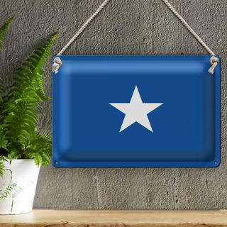 Blechschild Flagge Somalia 30x20cm Flag of Somalia