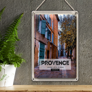 Blechschild Reise 20x30cm Provence Alpes-Côte d'Azur France
