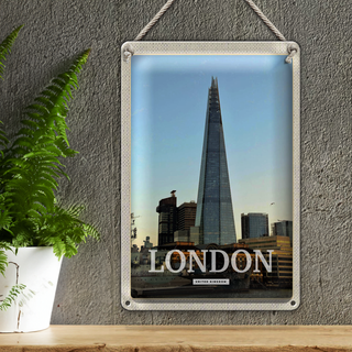 Blechschild Reise 20x30cm London Stadt United Kingdom