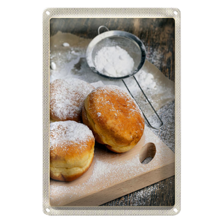 Blechschild Reise 20x30cm Berlin Deutschland Berliner gepudert