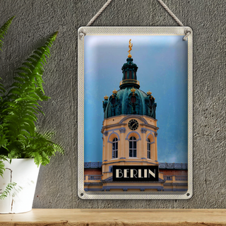 Blechschild Reise 20x30cm Berlin Deutschland Hauptstadt
