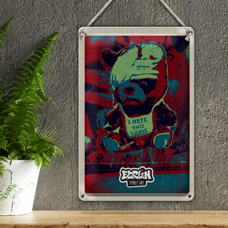 Blechschild 40x30cm 1925 Vodka imported