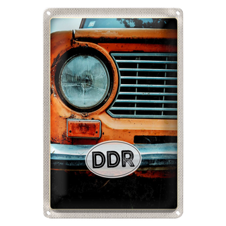 Blechschild Reise 20x30cm Deutschland BRD DDR getilt 1949 Krieg