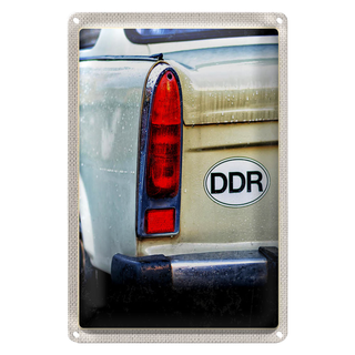 Blechschild Reise 20x30cm Berlin DDR Symbol Fahrzeug Krieg