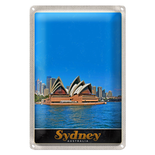 Blechschild Reise 20x30cm Sydney Australien Oper Haus Urlaub