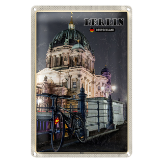 Blechschild Städte Berlin Deutschland Dom Architektur 20x30cm