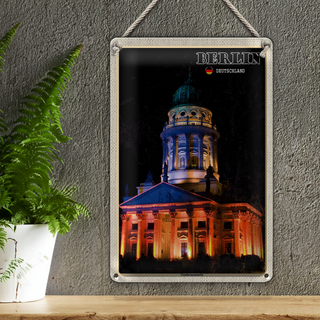 Blechschild Städte Berlin Gedarmenmarkt Architektur 20x30cm