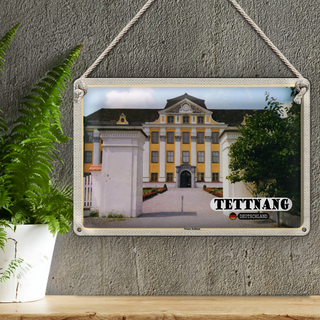 Blechschild Städte Tettnang Neues Schloss Architektur 30x20cm