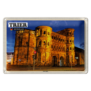 Blechschild Städte Trier Porta Nigra Altstadt 30x20cm