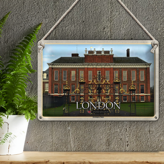 Blechschild Städte London England Kensington Palace 30x20cm