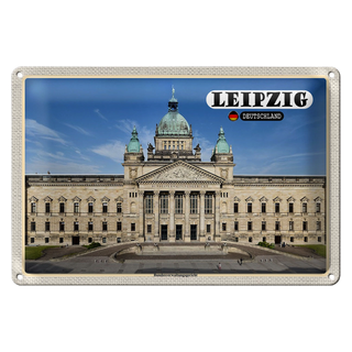 Blechschild Städte Leipzig Bundesverwaltungsgericht 30x20cm
