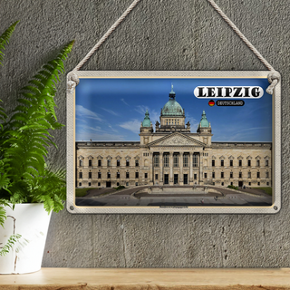Blechschild Städte Leipzig Bundesverwaltungsgericht 30x20cm