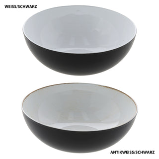 Deko Schale rund Farb-/Größenwahl  Ø:20/25/30cm Kunststoff Pflanzschale Snackschale Obstschale