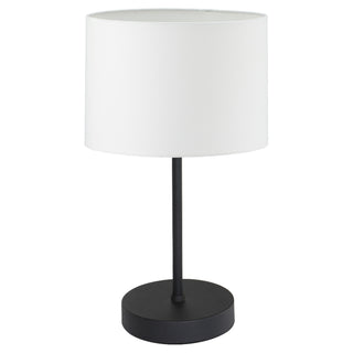 Tischleuchte weiß Tischlampe Nachtischlampe Lampe Leuchte Licht Tischlicht