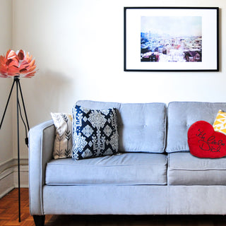 Plüschherz Herzkissen "Ich liebe dich" 24 cm Valentinstag Geschenk Herz