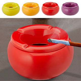 4er Set Sturmaschenbecher Uni Ø11 / Ø13cm Wind Aschenbecher