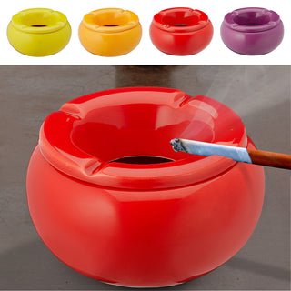 4er Set Sturmaschenbecher Uni Ø11 / Ø13cm Wind Aschenbecher